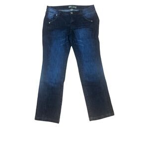 Tyte Women’s Size 16 Straight Leg Classic Denim Blue Jeans